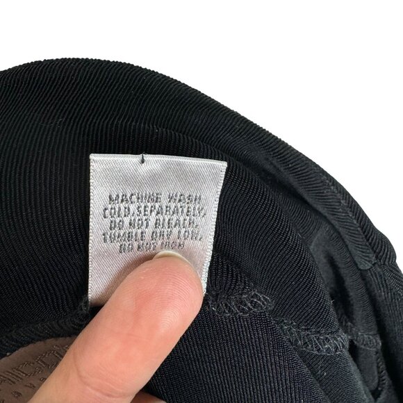 Vintage Chicos Travelers Black Slinky Cardigan With Silver Stud‎ Accents Size 2 - Picture 9 of 9